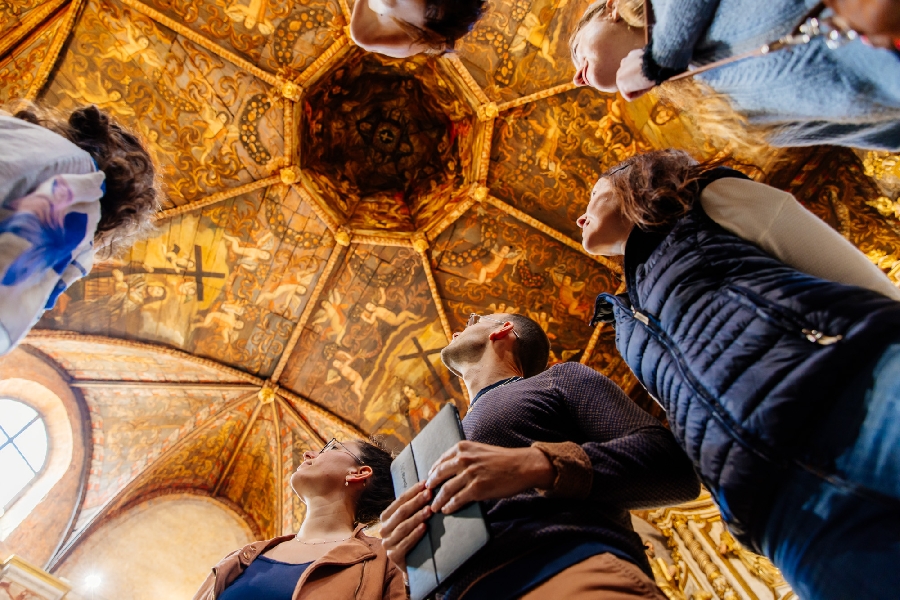 Visite sensorielle de la chapelle des Pénitents Noirs