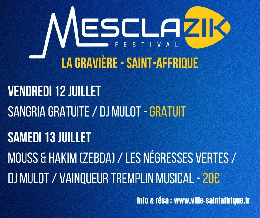 Le Festival Mesclazik #2 Du 12 au 13 juil 2024