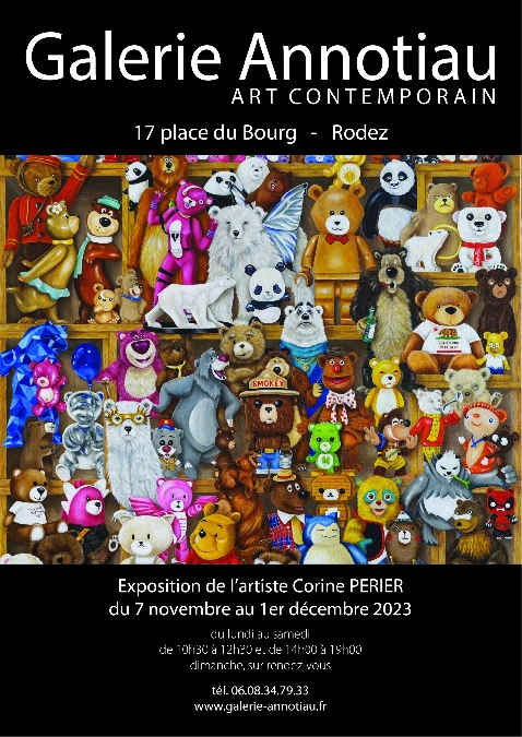 Exposition de Corine PERIER à la galerie Annotiau