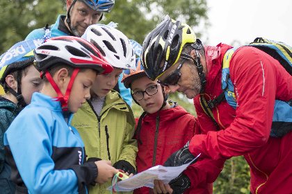 Course d'orientation à Salles-la-Source, les Moniteurs de Rodez 
