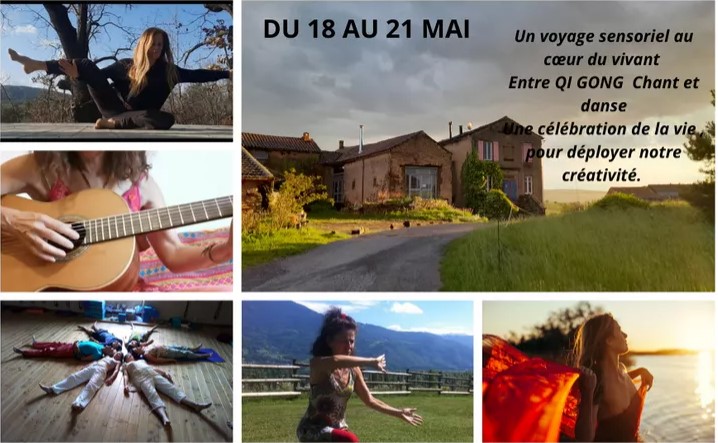 Stage Qi Gong, chant et danse spontanés