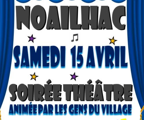 Soirée théâtre Noailhac