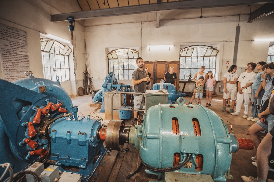 Visite de l'usine hydroélectrique