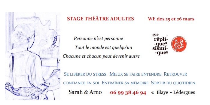 Stage Théâtre adultes