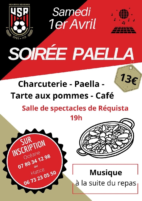 Soirée Paëlla