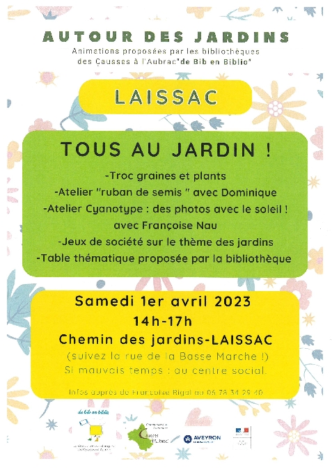 Tous au jardin ! à Laissac
