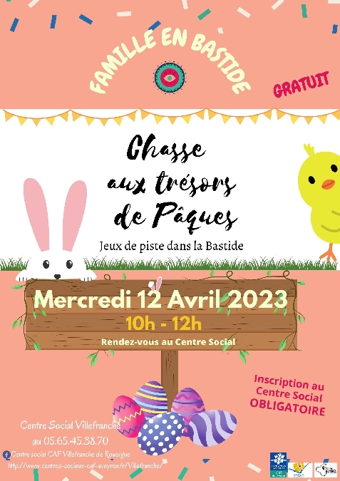 Chasse aux trésors de Paques
