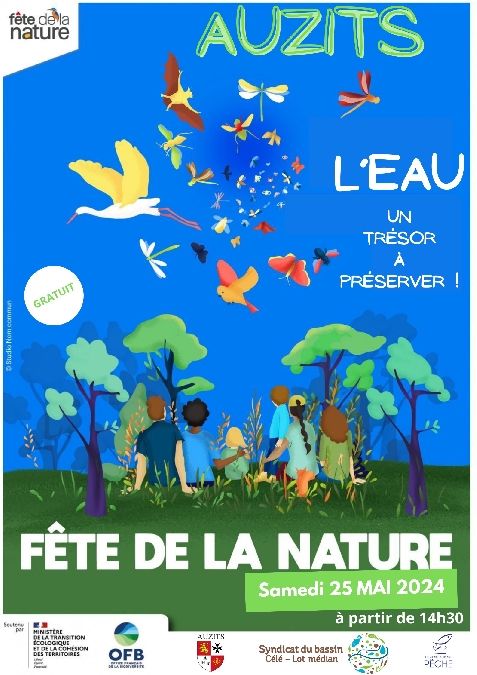 Fête de la nature  France Occitanie Aveyron Auzits 12390