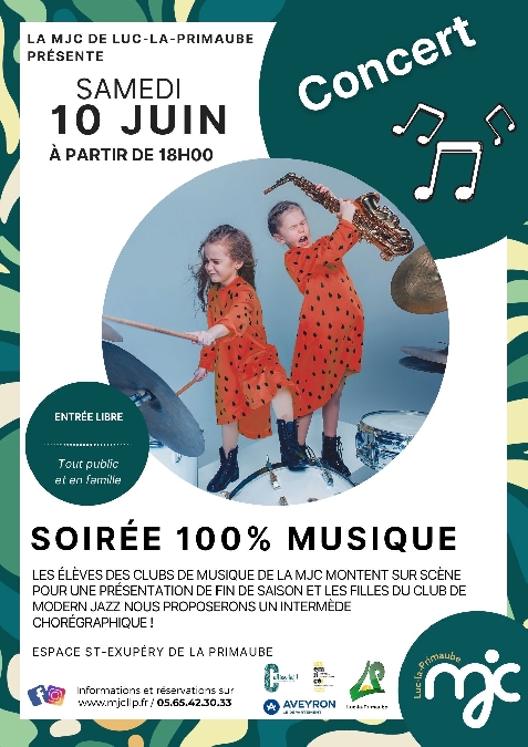 Soirée 100% musique