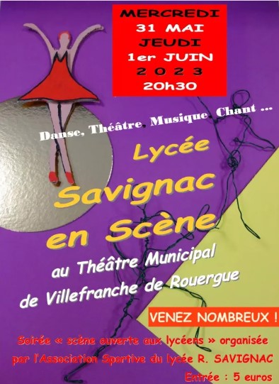 Lycée Savignac en Scène