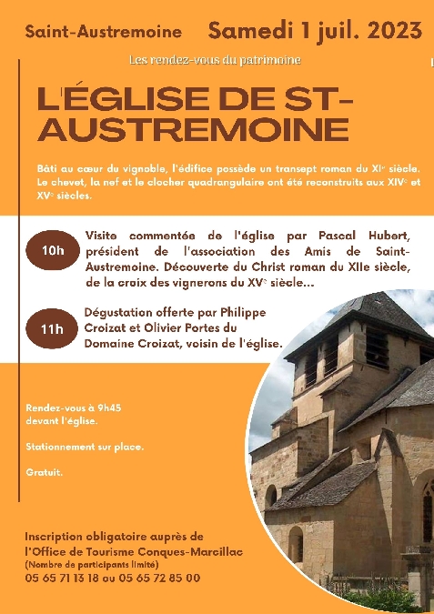 Les RDV du patrimoine - L'église de Saint-Austremoine