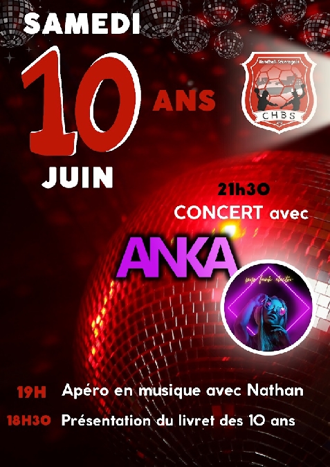 Soirée des 10 ans du Club de Handball CHBS à Sévérac-le-Château