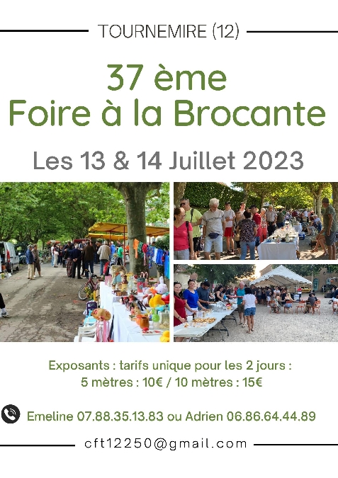 37ème Foire à la Brocante
