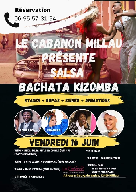 Salsa Bachata Kizomba - La Cabanon de Millau