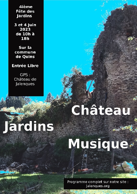 4-ème fête des jardins du château de Jalenques