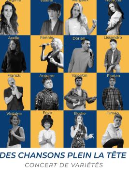 SPECTACLE « Des chansons plein la tête »