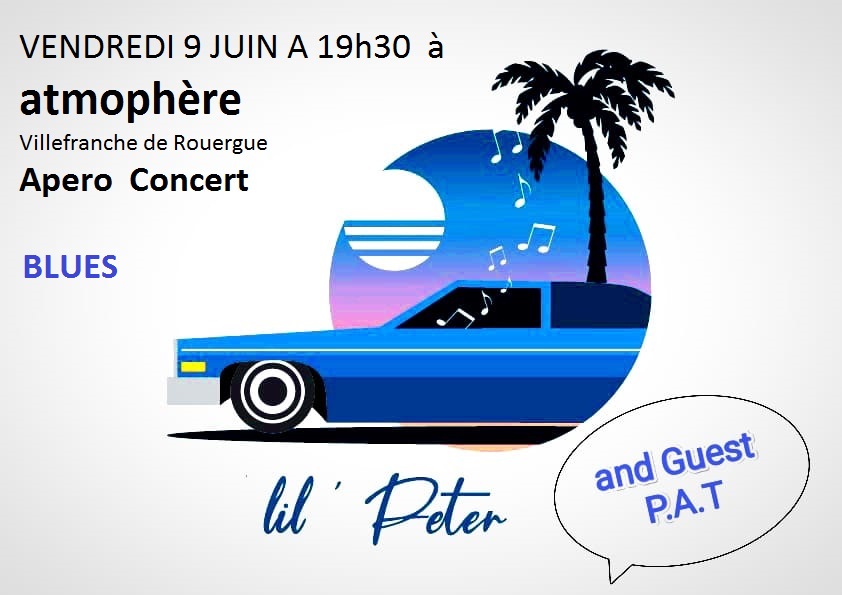 Soirée blues à Atmosphère