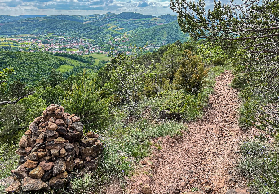 Trail running No. 25 Vabres-l'Abbaye – Montcamp