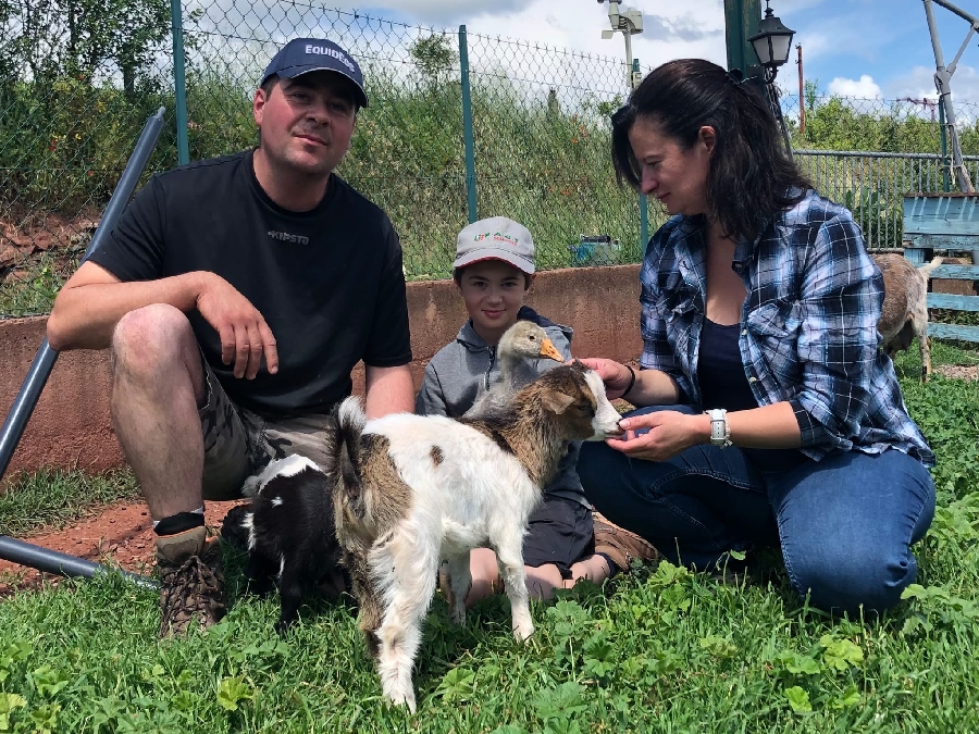 Visite à la ferme Chez Séverine et Daniel