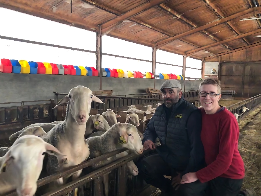 Visite à la ferme Chez Emilie et Rémy