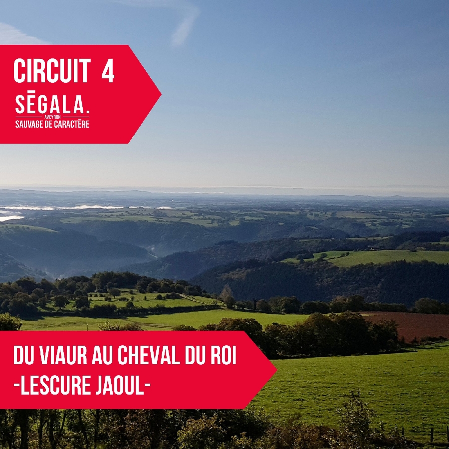 circuit VTT VAE - Du Viaur au cheval du roi - Lescure Jaoul