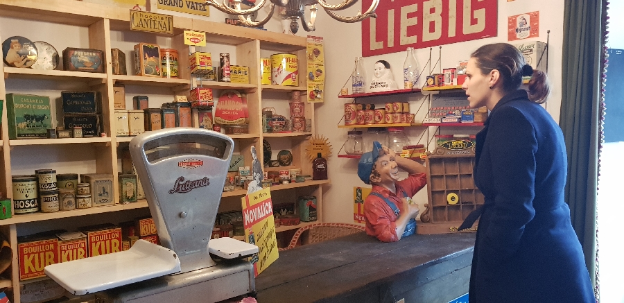 Reconstitution d'une épicerie d'antan