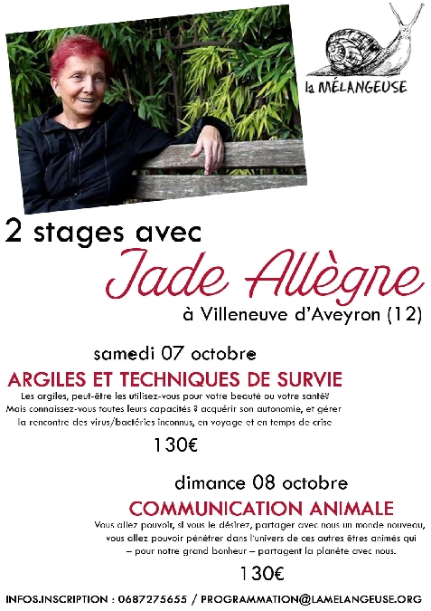 Stage argiles et techniques de survie