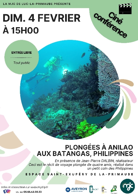 CINÉ-CONFÉRENCE : Plongées à Anilao aux Batangas, Philippines