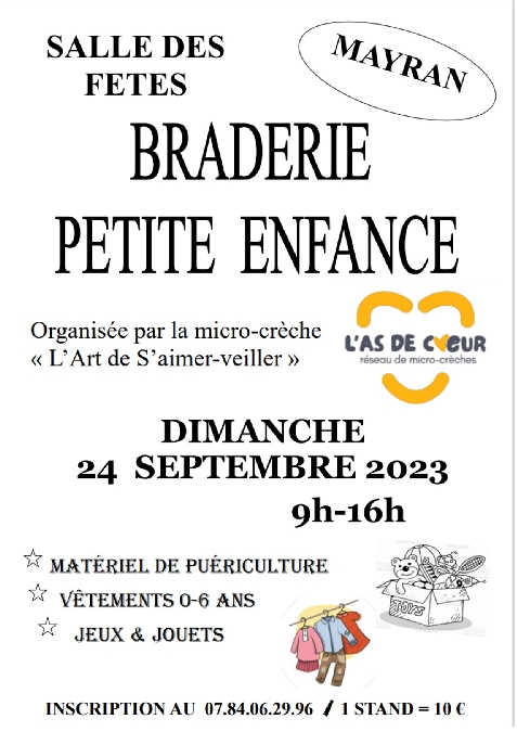 Braderie petite enfance