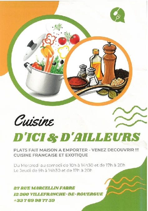 Cuisine d'Ici et d'Ailleurs