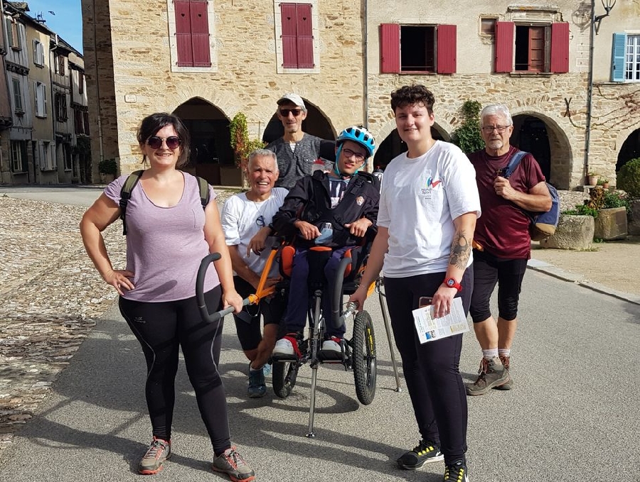 Parcours handi-accessible spécial joëlette 