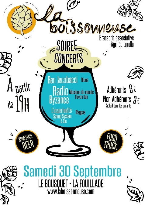 Soirée concerts à la Boissonneuse