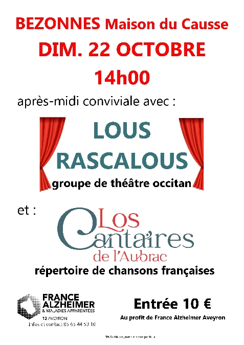 Théâtre et chansons