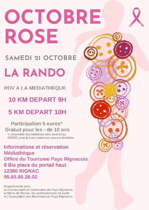 Marche au profit d'Octobre Rose