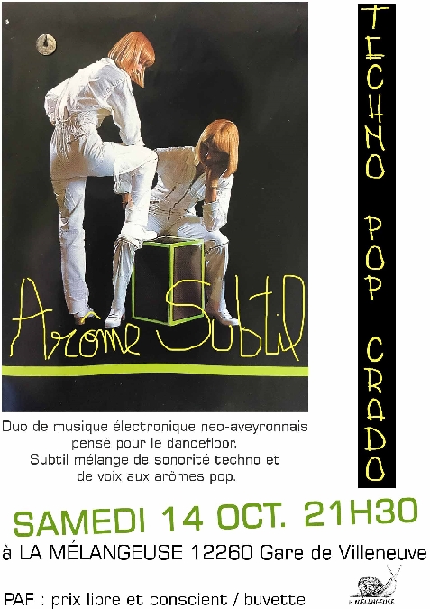 Concert Arôme Subtil à la Mélangeuse