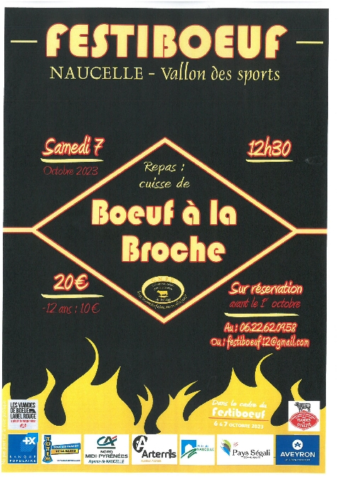 Festival Festiboeuf : Boeuf à la Broche