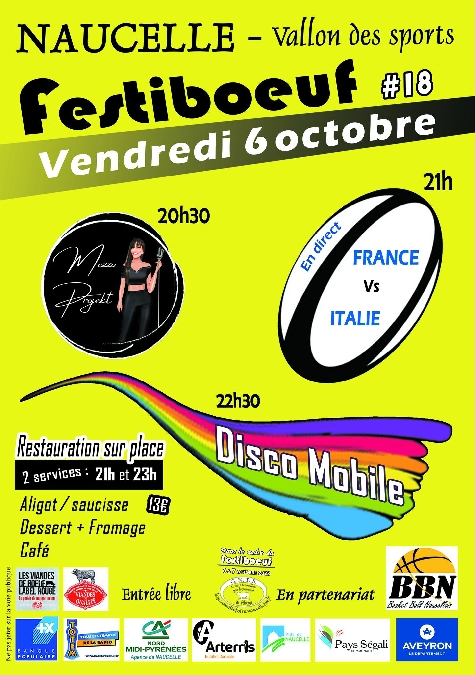 Festival Festiboeuf : soirée festive