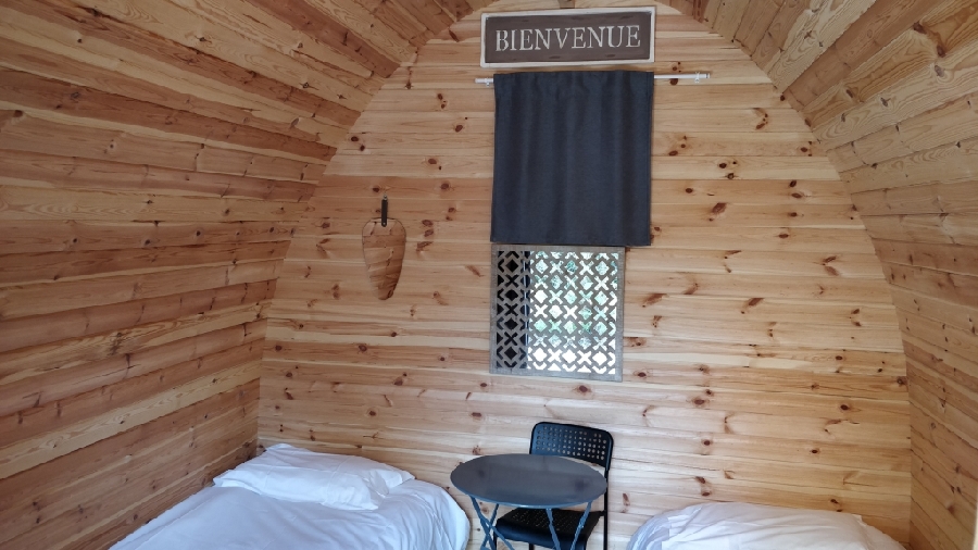 Chalet Igloo - Camping Autour de l'Aveyron