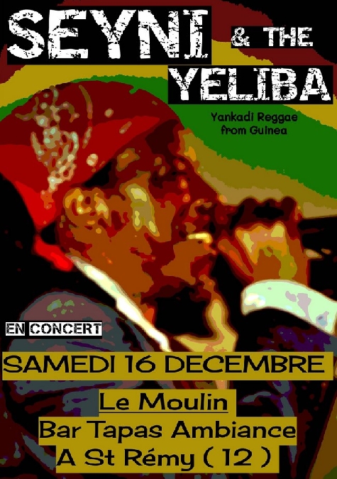 Concert SEYNI & THE YELIBA au Moulin