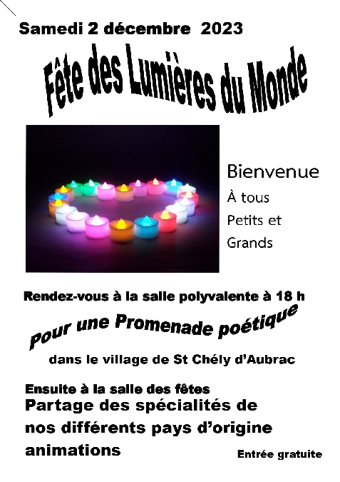 Fête des Lumières du Monde
