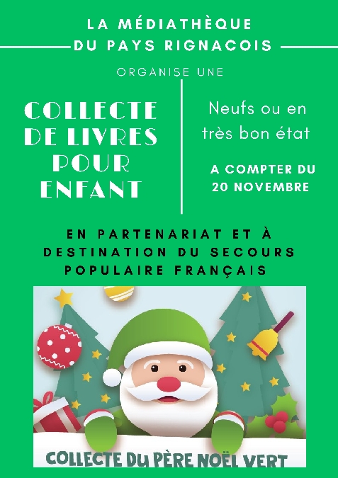 Collecte du père-noël vert