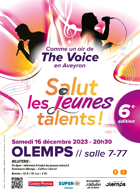 Salut les jeunes talents - Comme un air de The Voice en Aveyron