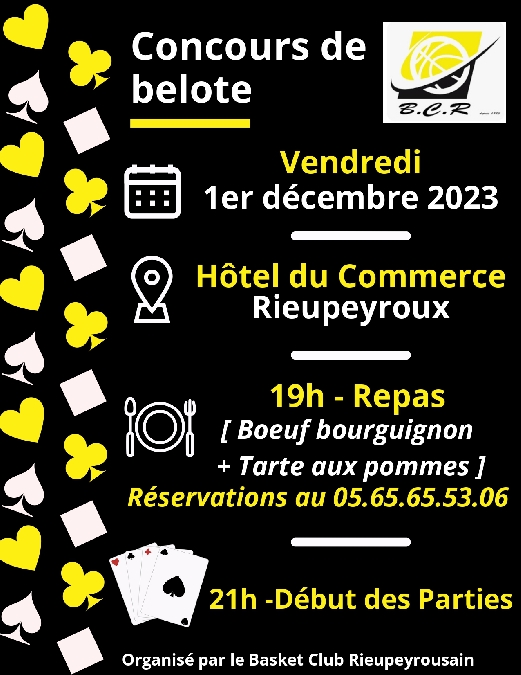 Concours de belote