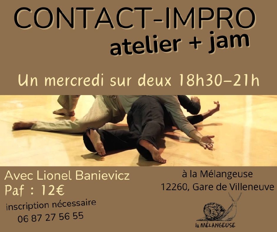 Contact-Impro à la Mélangeuse Du 8 mai au 19 juin 2024