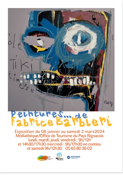 Exposition Peintures de Fabrice Barbieri
