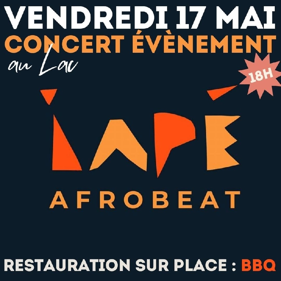 Concert Iapé au Lac à St Laurent d'Olt