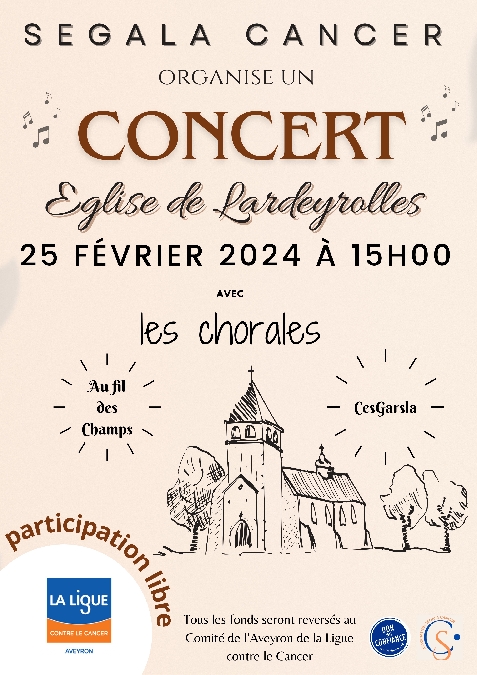 Concert des chorales Au fil des Champs et CesGarsla