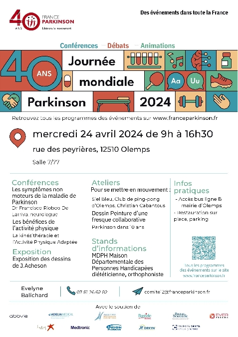 Journée Mondiale Parkinson 2024