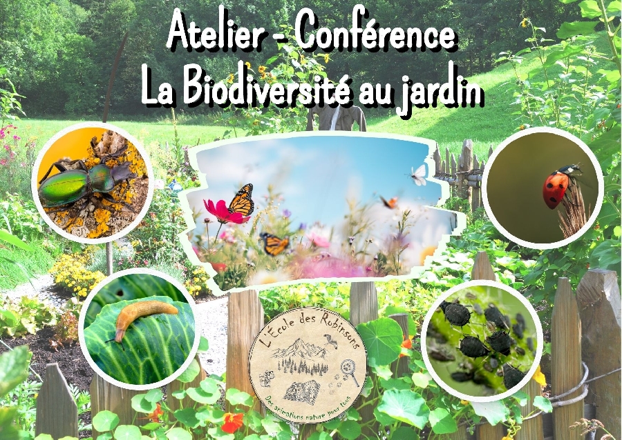 Conférence : la biodiversité au jardin