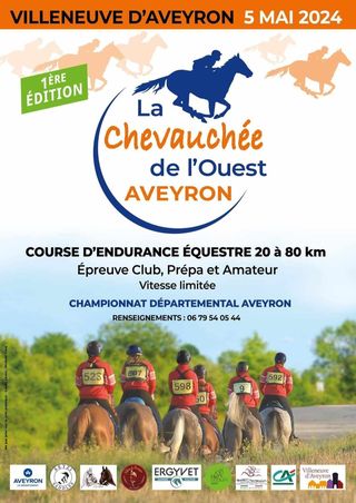 Course équestre : La Chevauchée de l'Ouest Aveyron